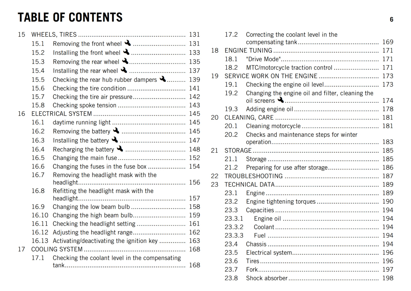 KTM 2014 - 1190 ADVENTURE R - OWNERS MANUAL USER GUIDE