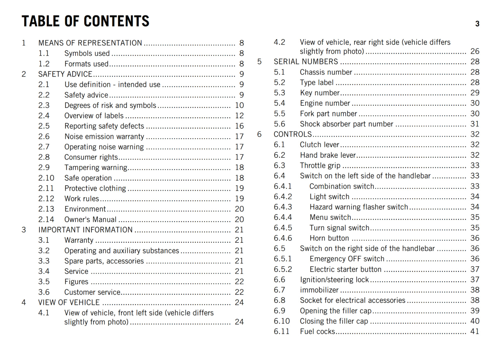 KTM 2014 - 1190 ADVENTURE USA - OWNERS MANUAL USER GUIDE