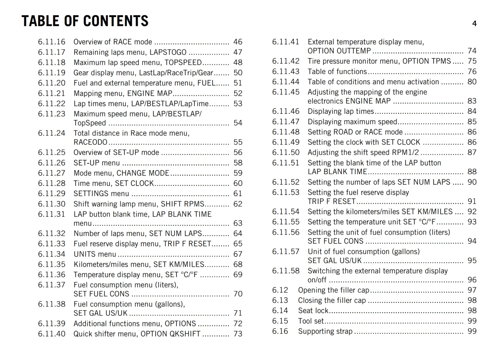 KTM 2014 - 1190 RC8 R - OWNERS MANUAL USER GUIDE