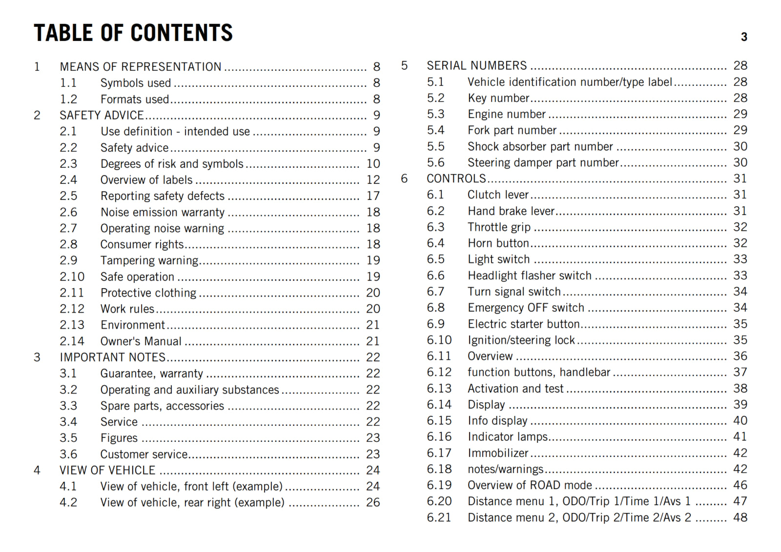 KTM 2014 - 1190 RC8 R USA - OWNERS MANUAL USER GUIDE