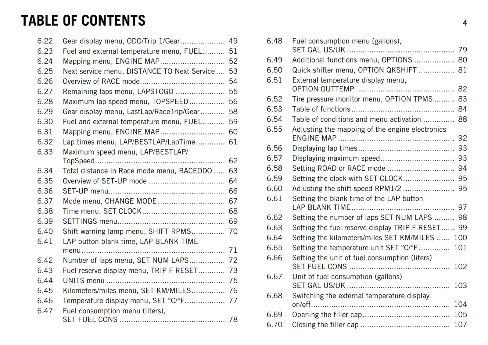 KTM 2014 - 1190 RC8 R USA - OWNERS MANUAL USER GUIDE