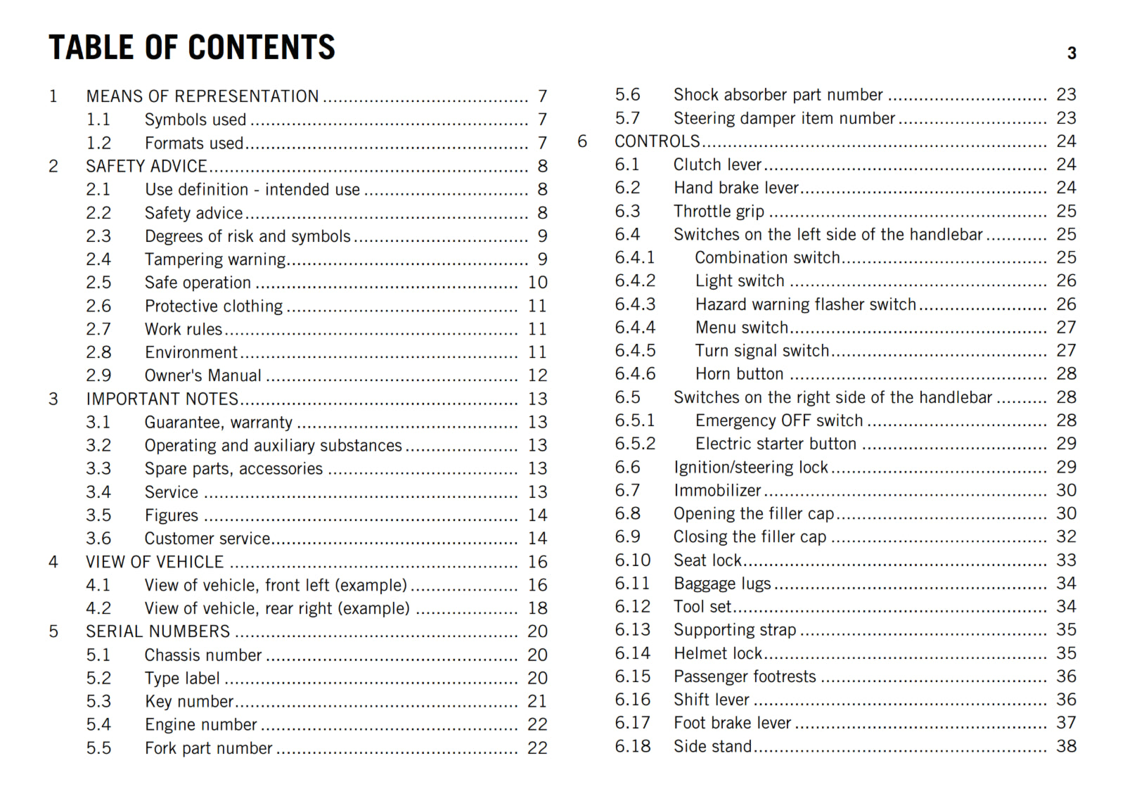 KTM 2014 - 1290 SUPER DUKE R - OWNERS MANUAL USER GUIDE