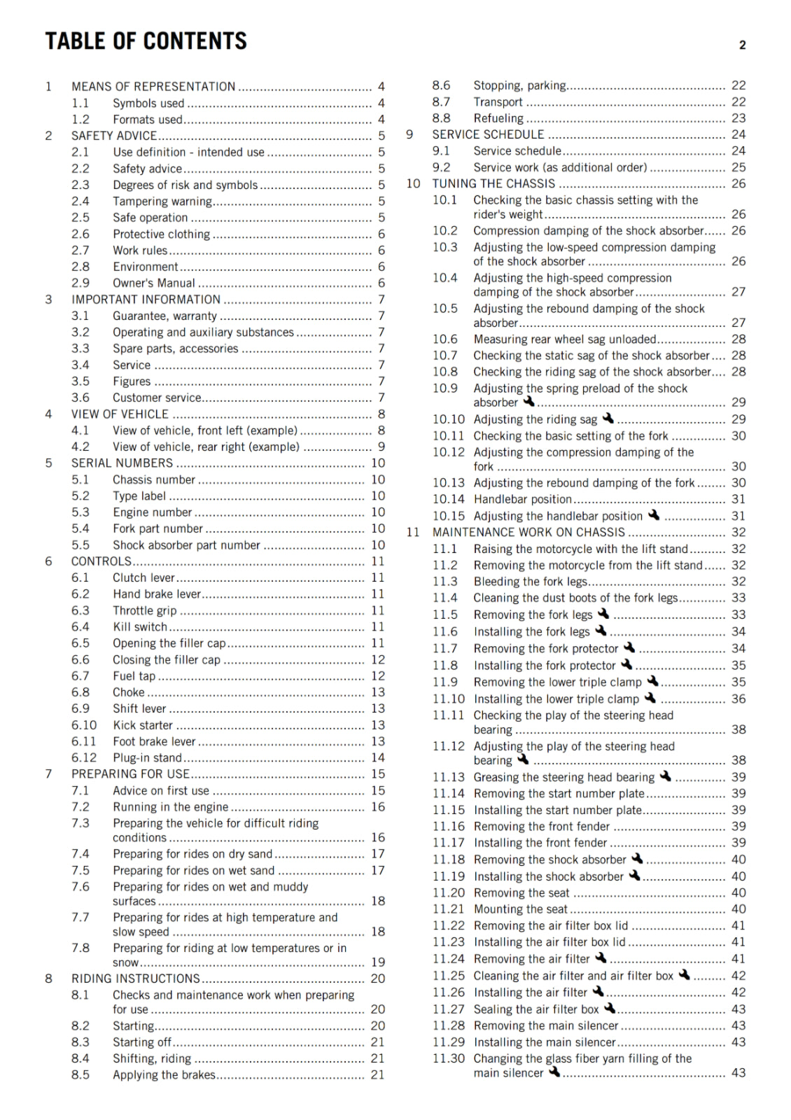 KTM 2015 - 85 SX 19/16 17/14 - OWNERS MANUAL USER GUIDE