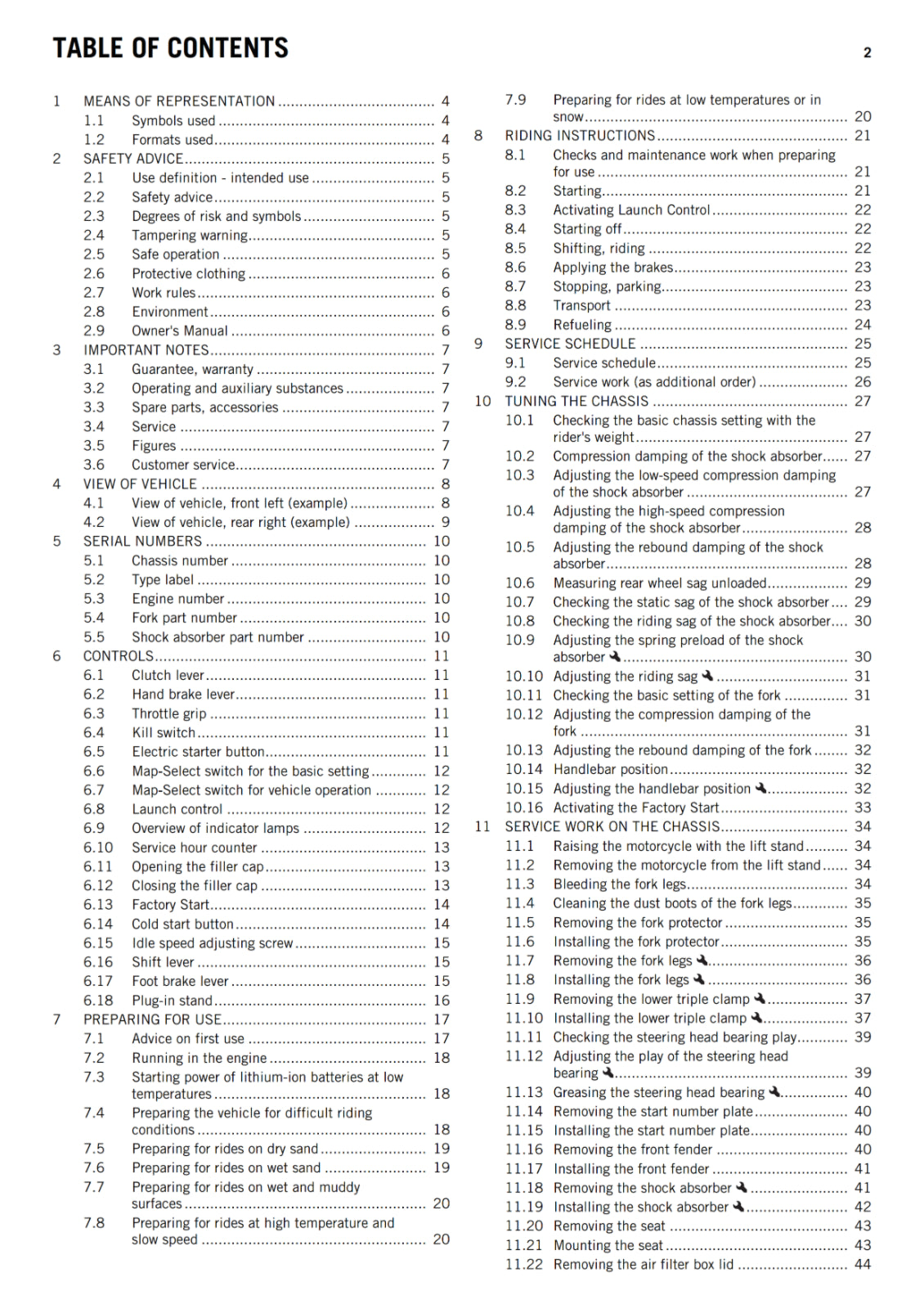 KTM 2015 - 450 SX-F FACTORY EDITION USA - OWNERS MANUAL USER GUIDE