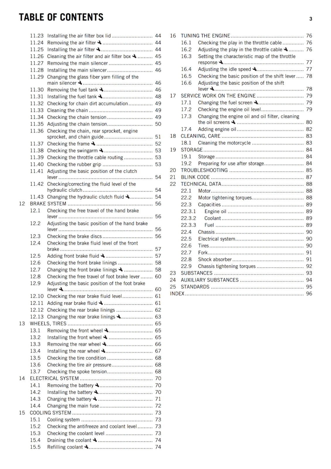 KTM 2015 - 450 SX-F FACTORY EDITION USA - OWNERS MANUAL USER GUIDE