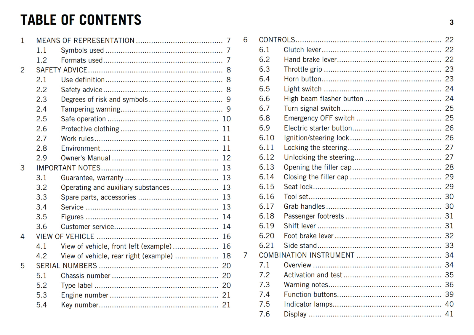 KTM 2015 - RC 390 - OWNERS MANUAL USER GUIDE