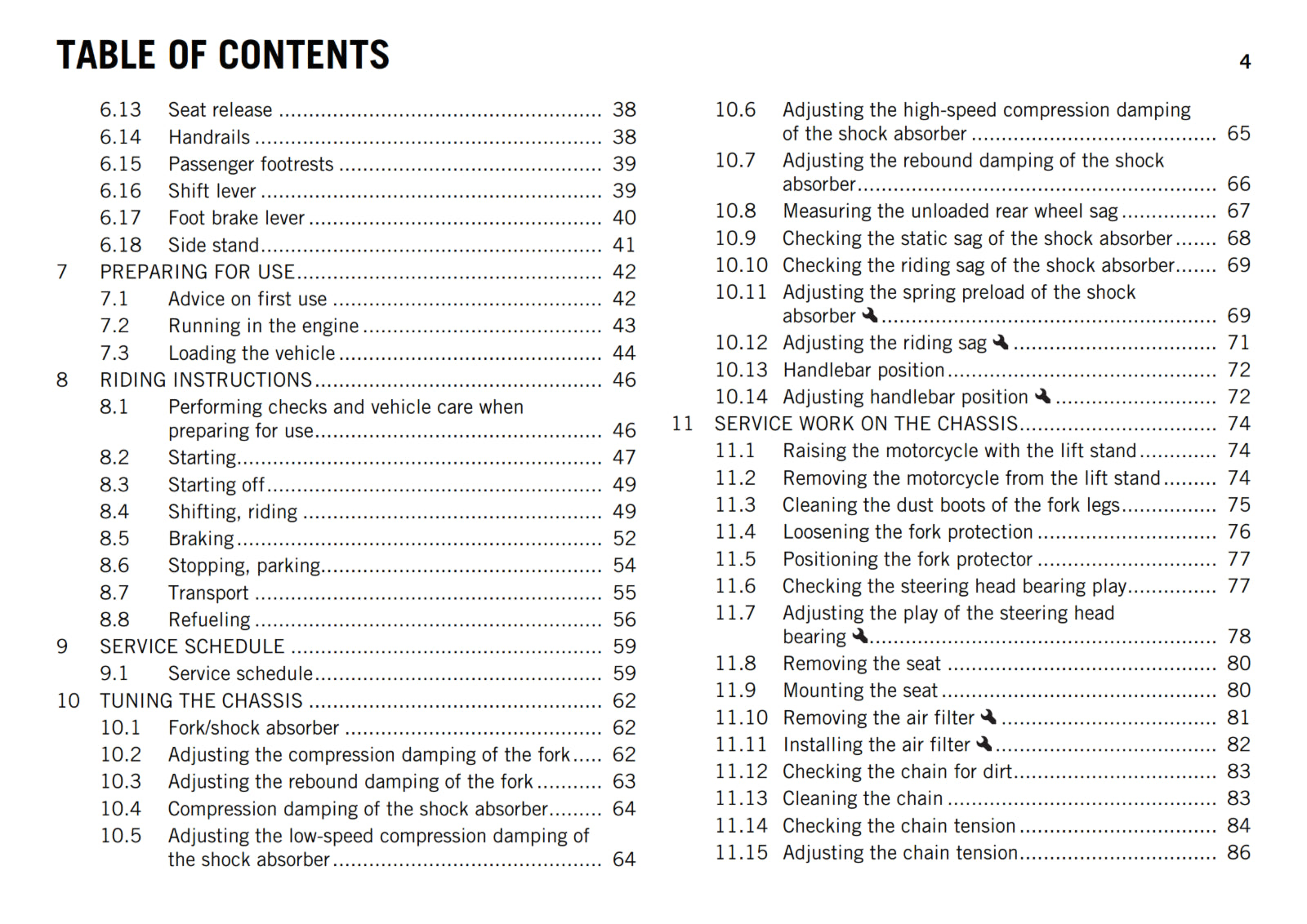 KTM 2015 - 690 ENDURO R - OWNERS MANUAL USER GUIDE