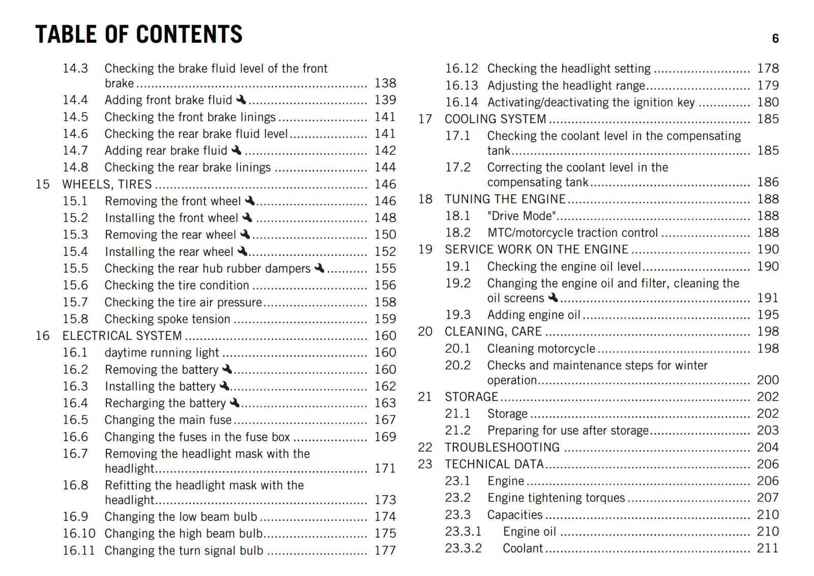 KTM 2015 - 1190 ADVENTURE US - OWNERS MANUAL USER GUIDE