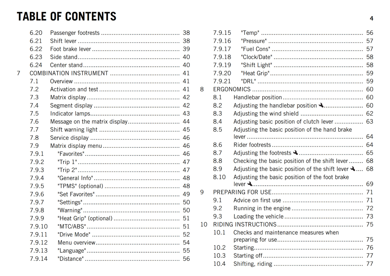 KTM 2015 - 1190 ADVENTURE R - OWNERS MANUAL USER GUIDE