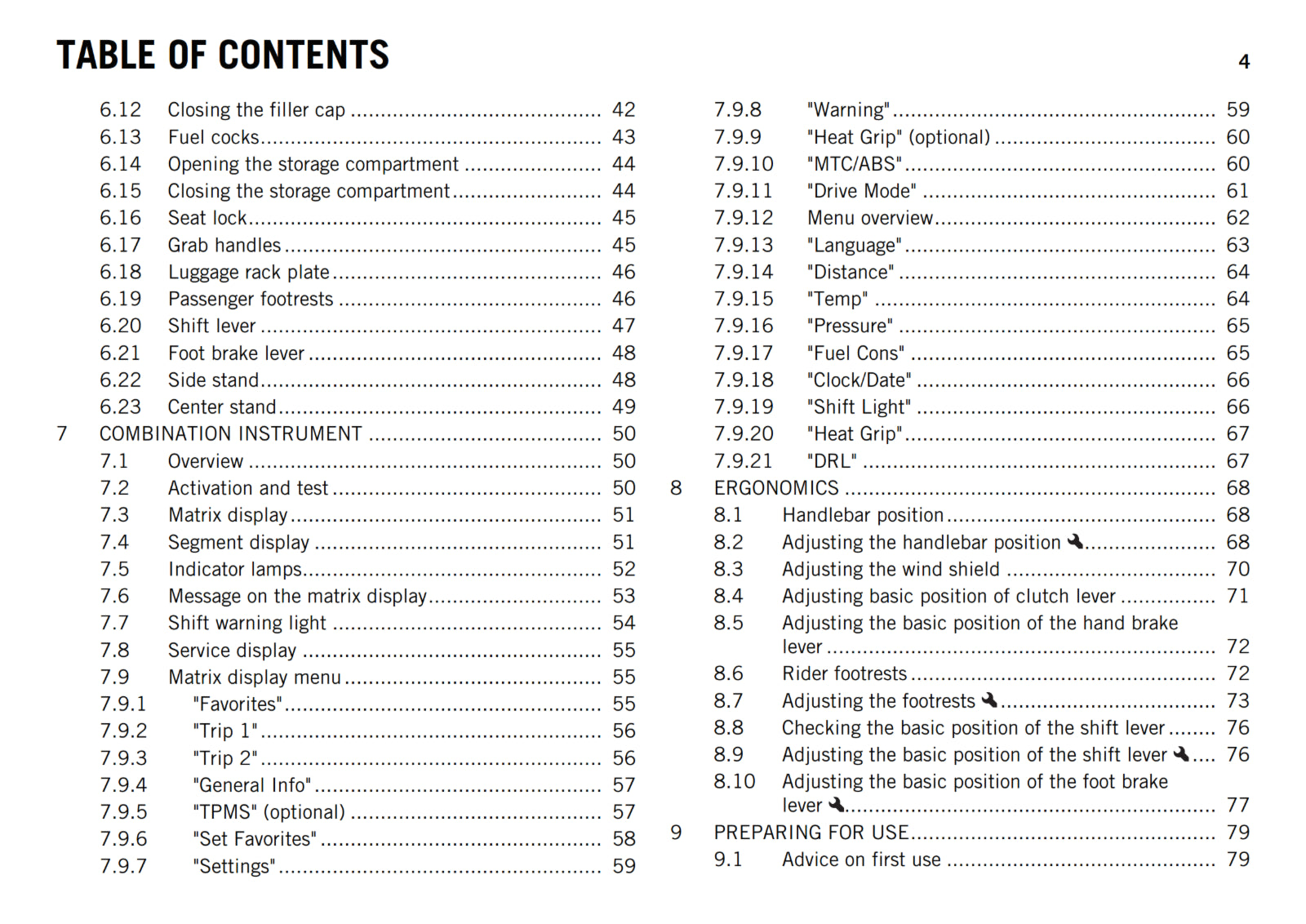 KTM 2015 - 1190 ADVENTURE R US - OWNERS MANUAL USER GUIDE