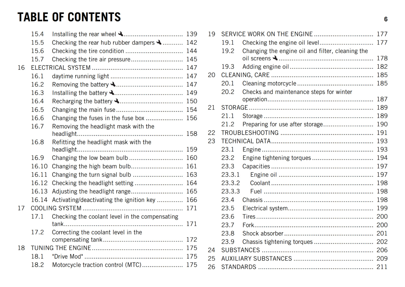 KTM 2015 - 1050 ADVENTURE - OWNERS MANUAL USER GUIDE