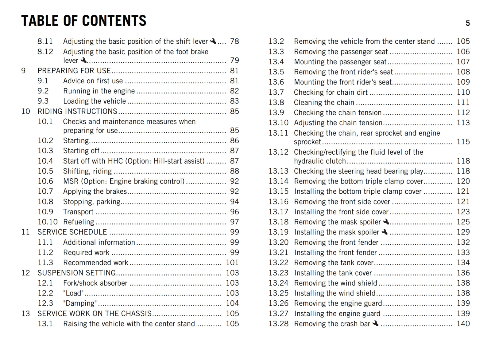 KTM 2015 - 1290 SUPER ADVENTURE - OWNERS MANUAL USER GUIDE