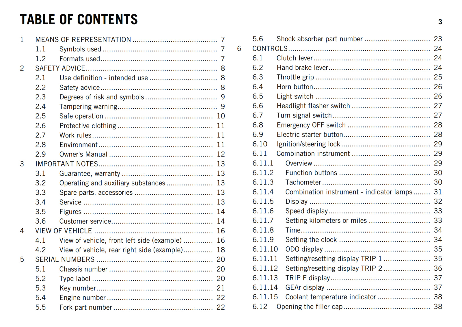 KTM 2015 - 690 DUKE R - OWNERS MANUAL USER GUIDE
