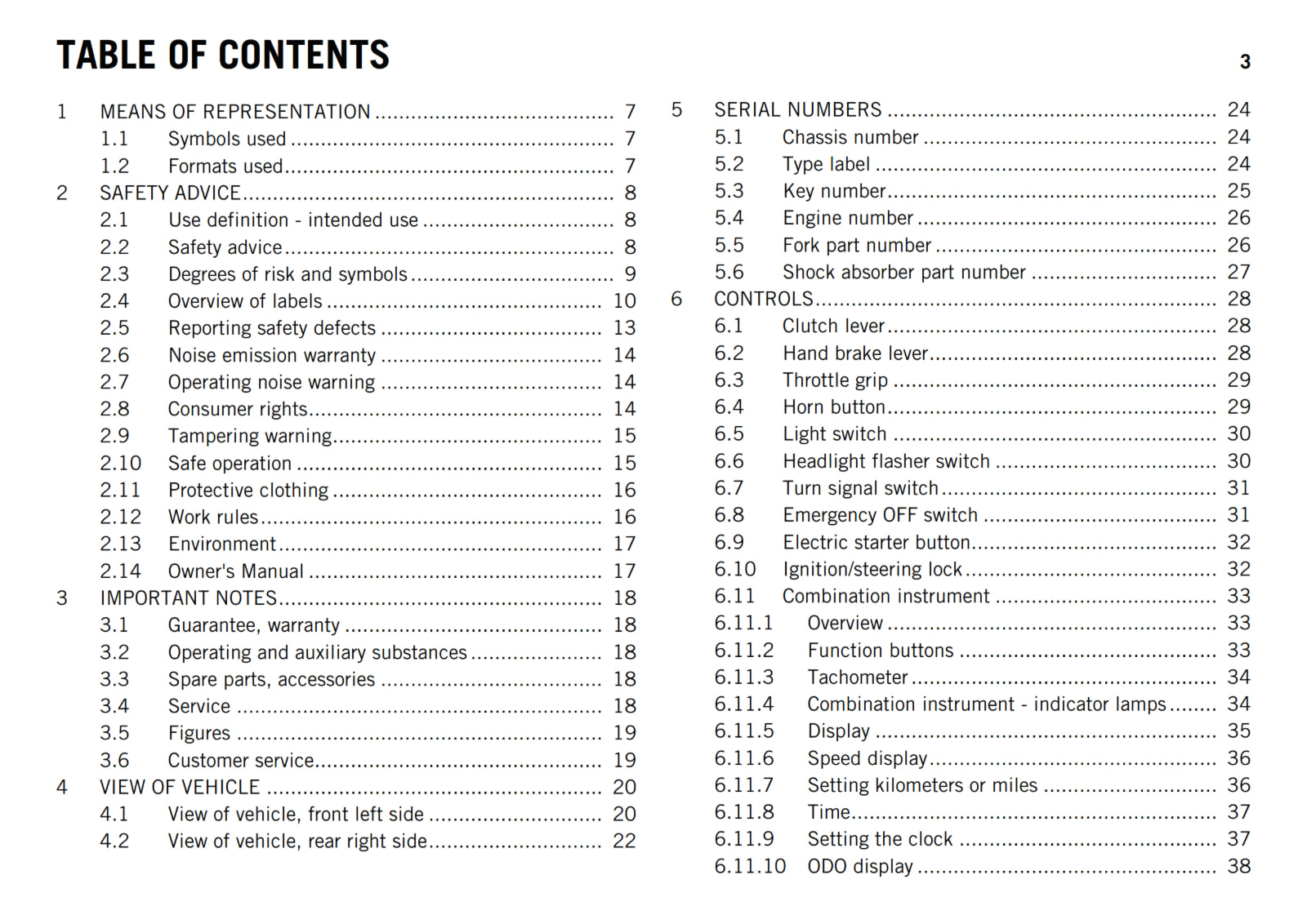 KTM 2015 - 690 DUKE US - OWNERS MANUAL USER GUIDE