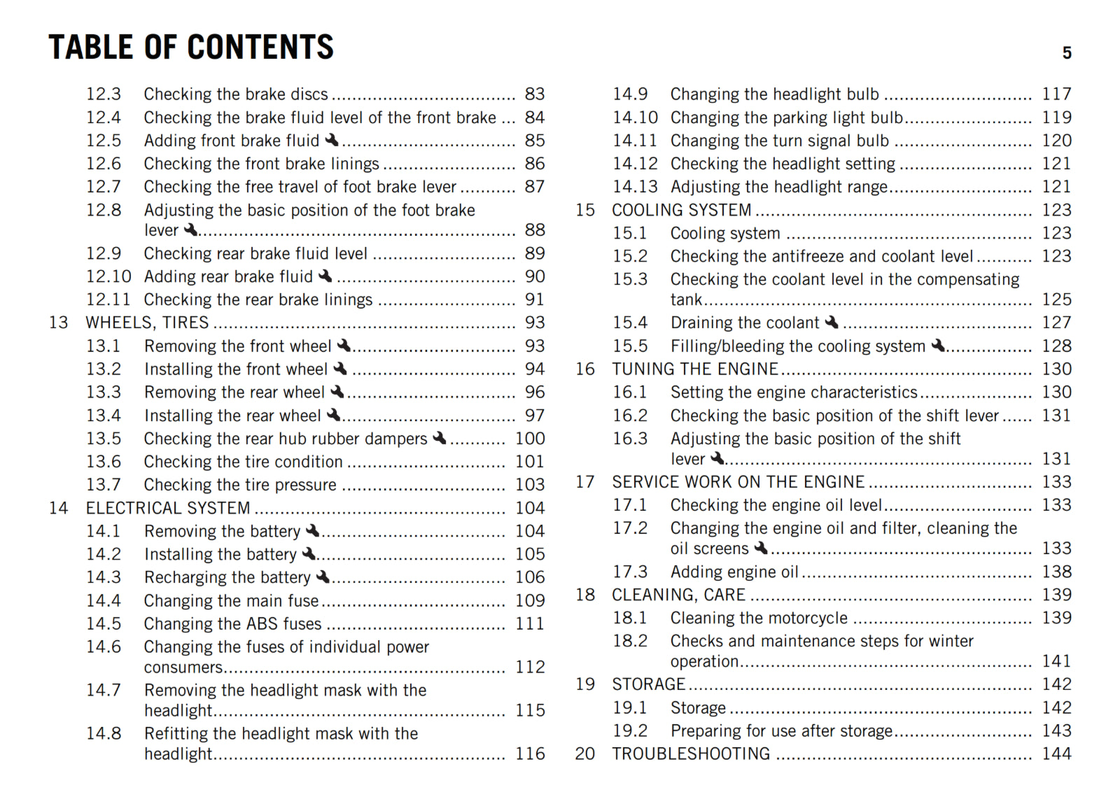 KTM 2015 - 690 DUKE US - OWNERS MANUAL USER GUIDE