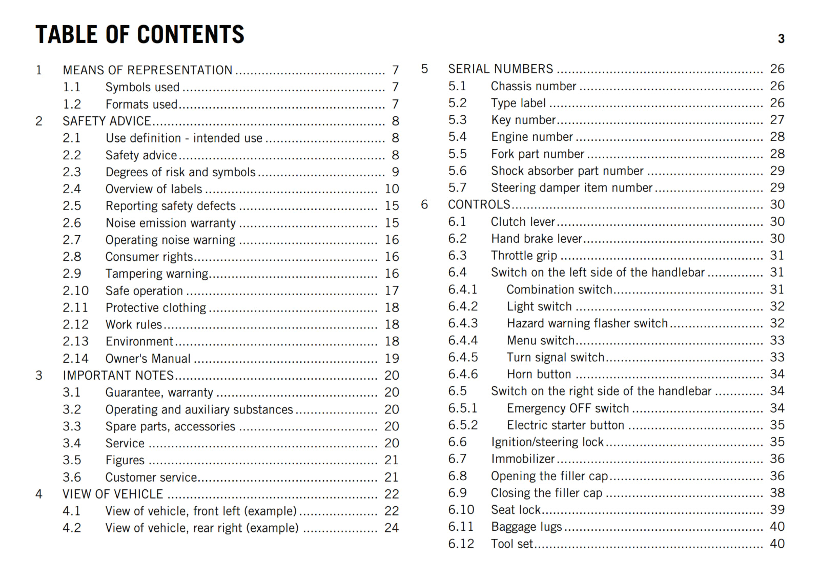 KTM 2015 - 1290 SUPER DUKE R US - OWNERS MANUAL USER GUIDE