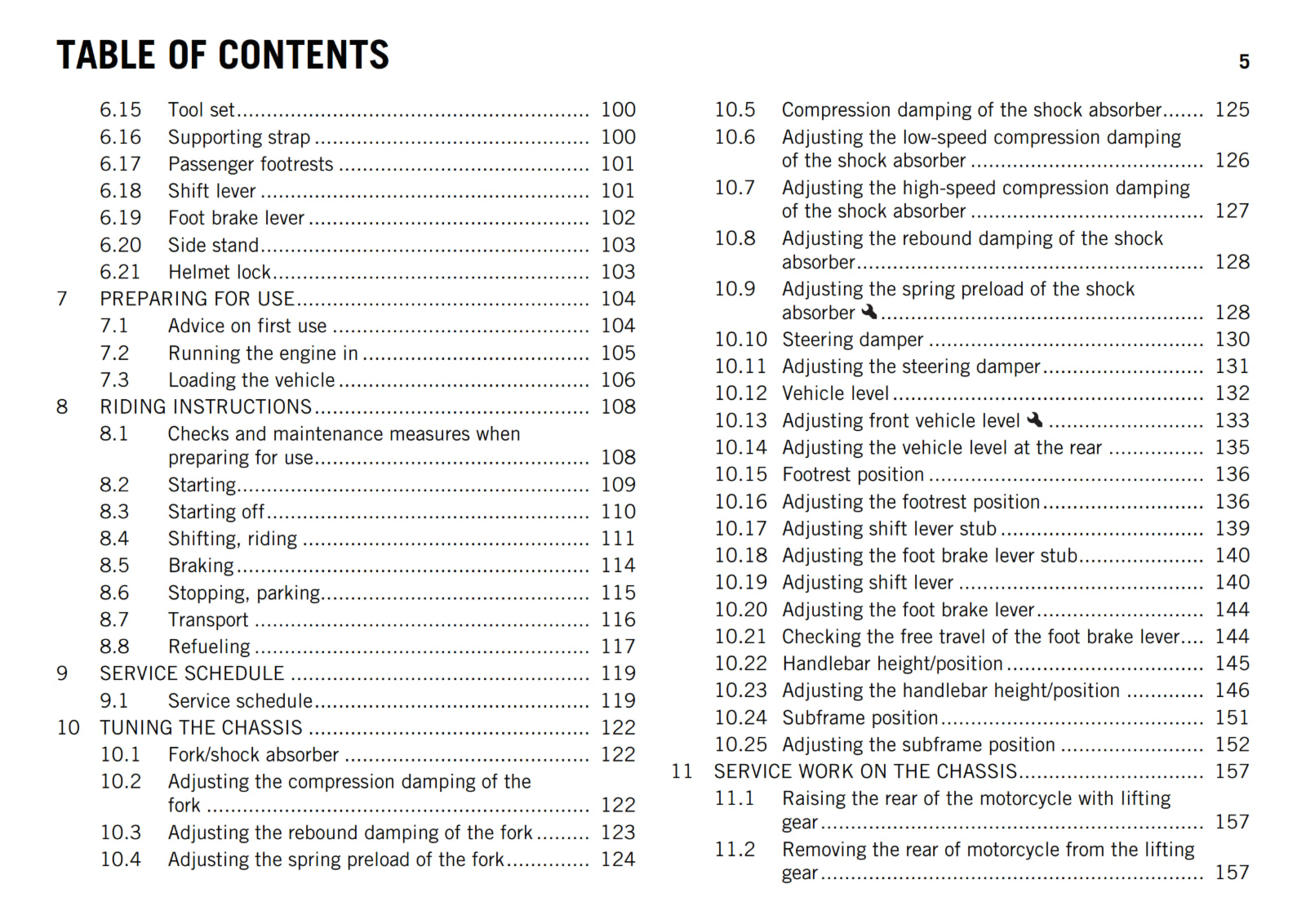 KTM 2015 - 1190 RC8 R - OWNERS MANUAL USER GUIDE