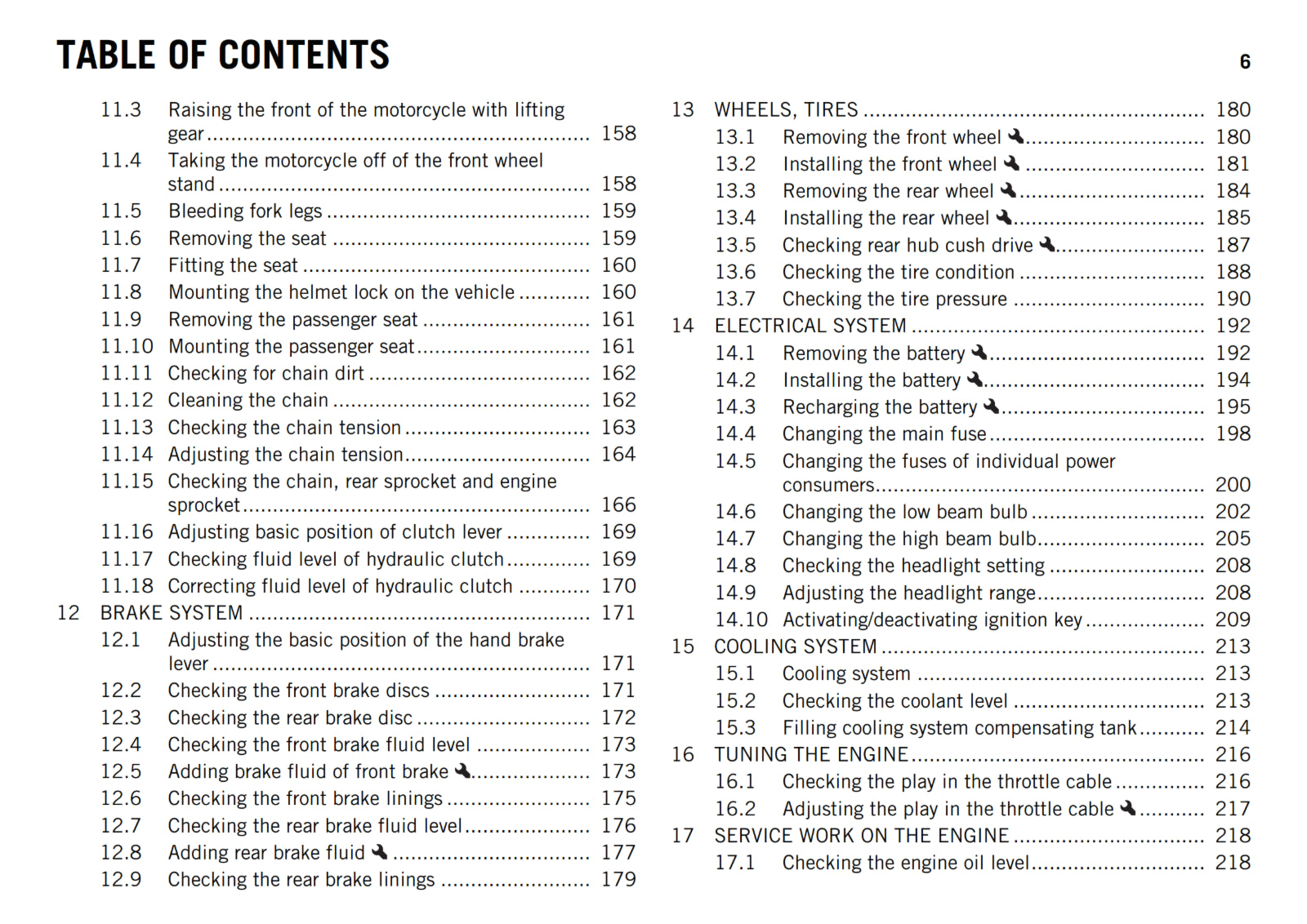 KTM 2015 - 1190 RC8 R - OWNERS MANUAL USER GUIDE