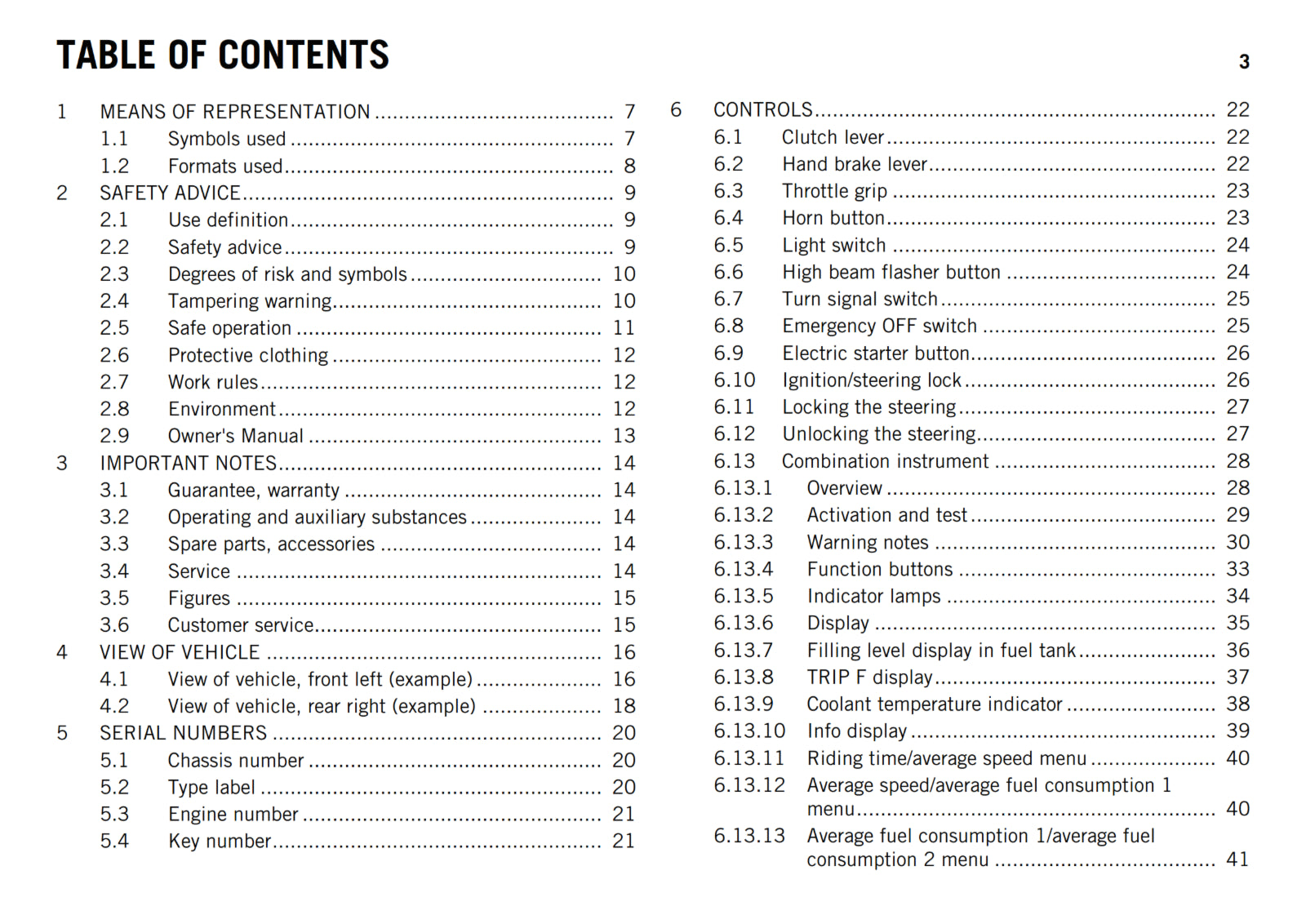 KTM 2015 - 125 200 DUKE - OWNERS MANUAL USER GUIDE