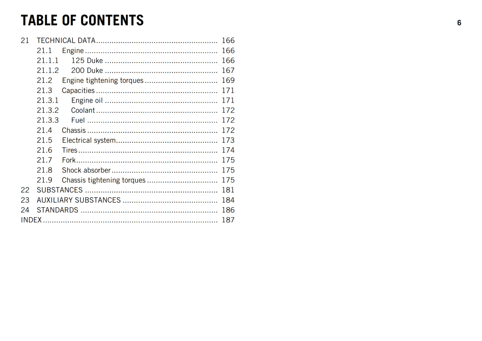 KTM 2015 - 125 200 DUKE - OWNERS MANUAL USER GUIDE