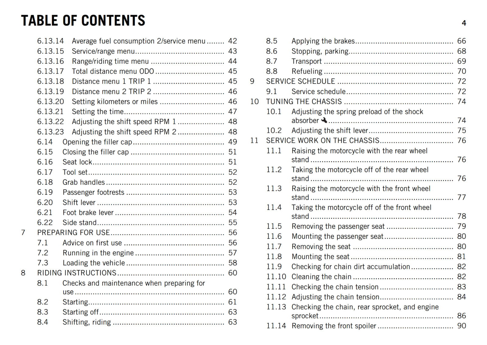KTM 2015 - 390 DUKE - OWNERS MANUAL USER GUIDE