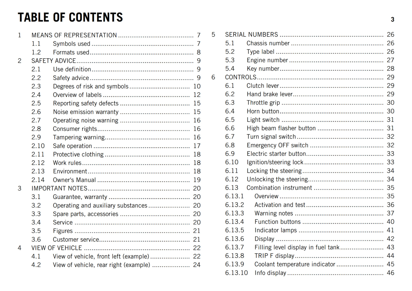 KTM 2015 - 390 DUKE US - OWNERS MANUAL USER GUIDE