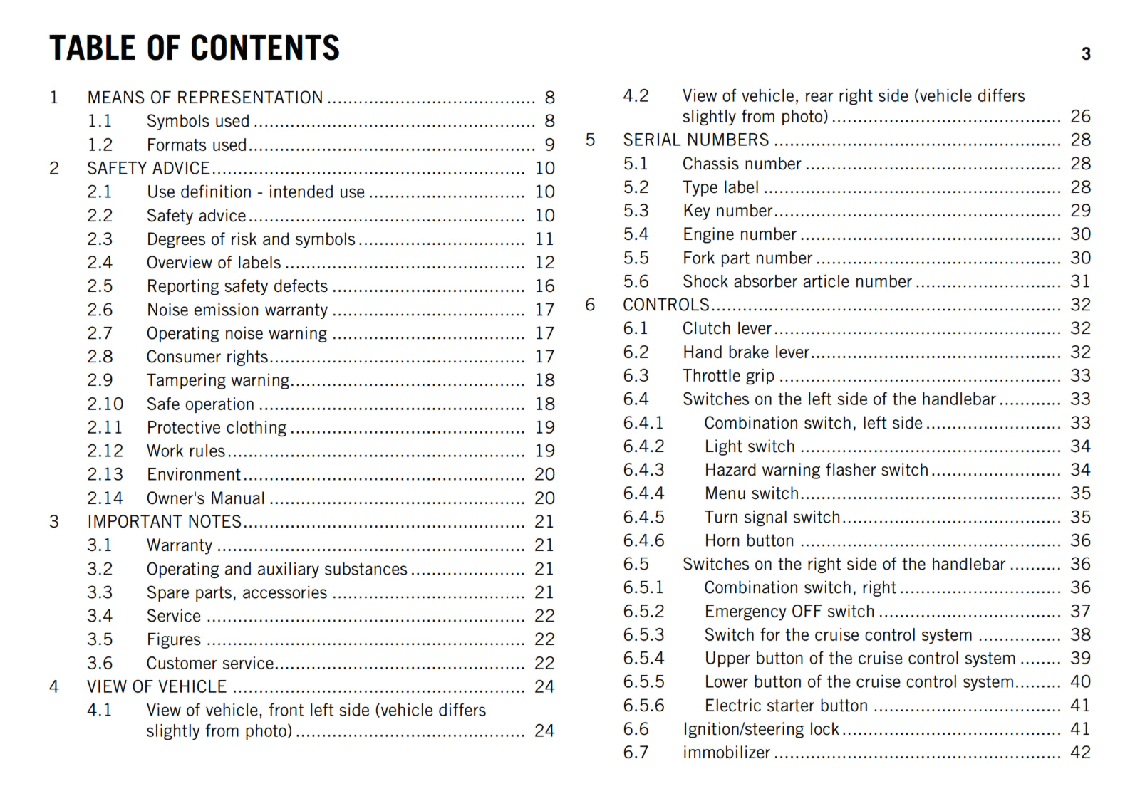 KTM 2015 - 1290 SUPER ADVENTURE US - OWNERS MANUAL USER GUIDE