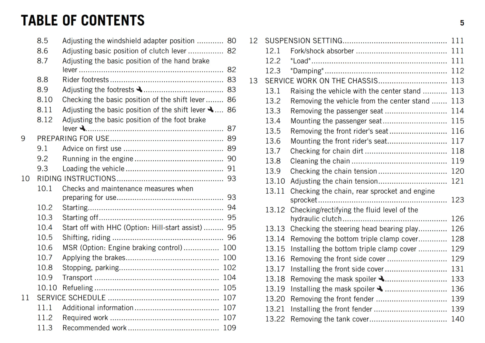 KTM 2015 - 1290 SUPER ADVENTURE US - OWNERS MANUAL USER GUIDE