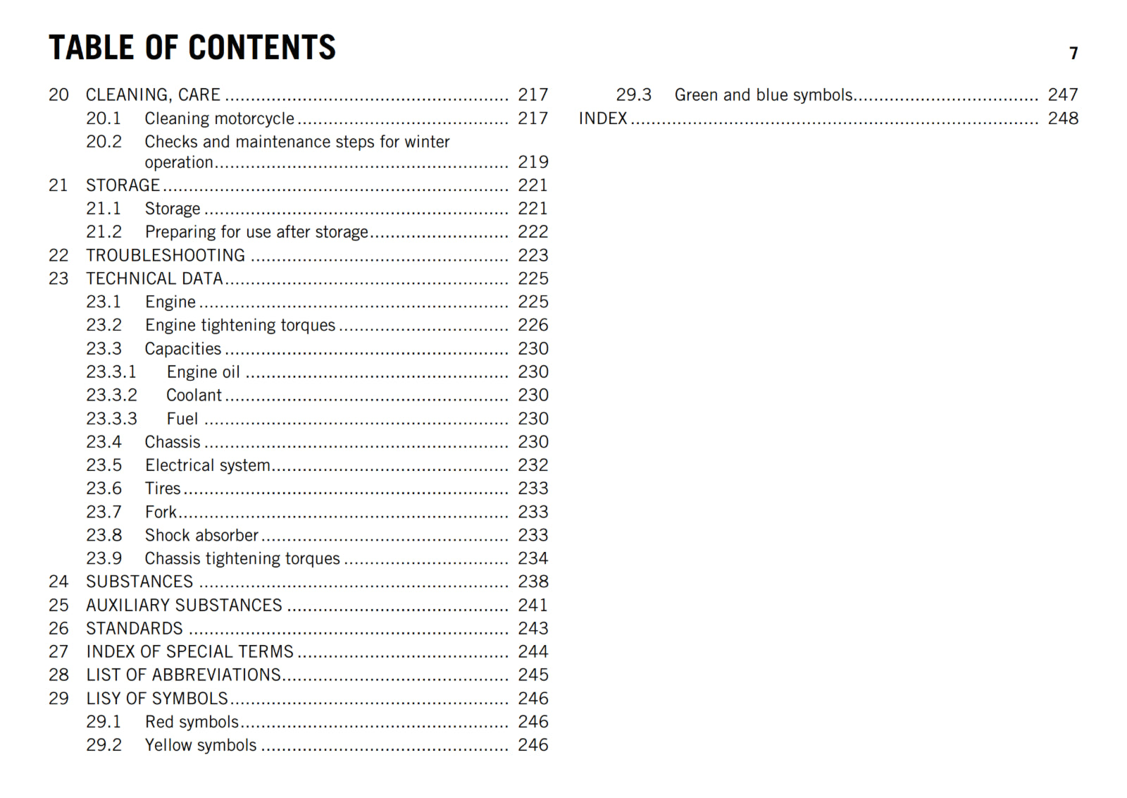 KTM 2015 - 1290 SUPER ADVENTURE US - OWNERS MANUAL USER GUIDE