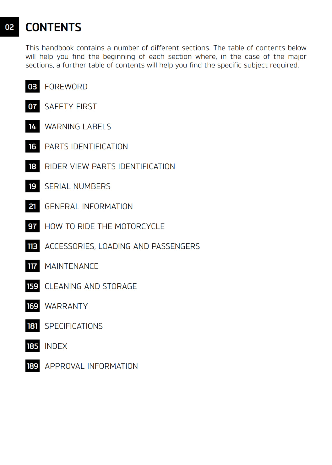 2022 2023 TRIUMPH OWNERS HANDBOOK - TIGER 1200 GT RALLY EXPLORER PRO