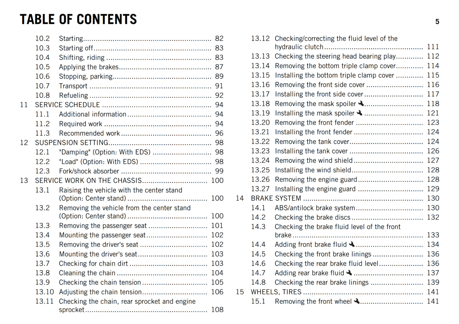KTM 2016 - 1190 ADVENTURE - OWNERS MANUAL USER GUIDE