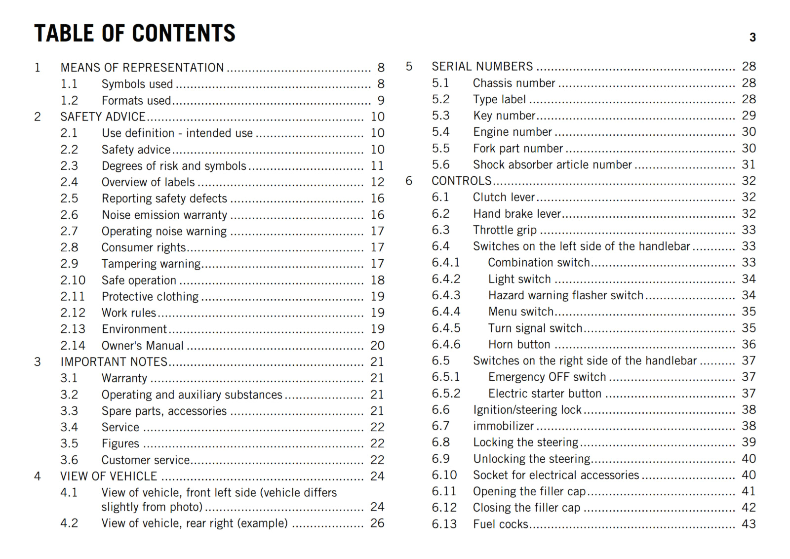 KTM 2016 - 1190 ADVENTURE US - OWNERS MANUAL USER GUIDE