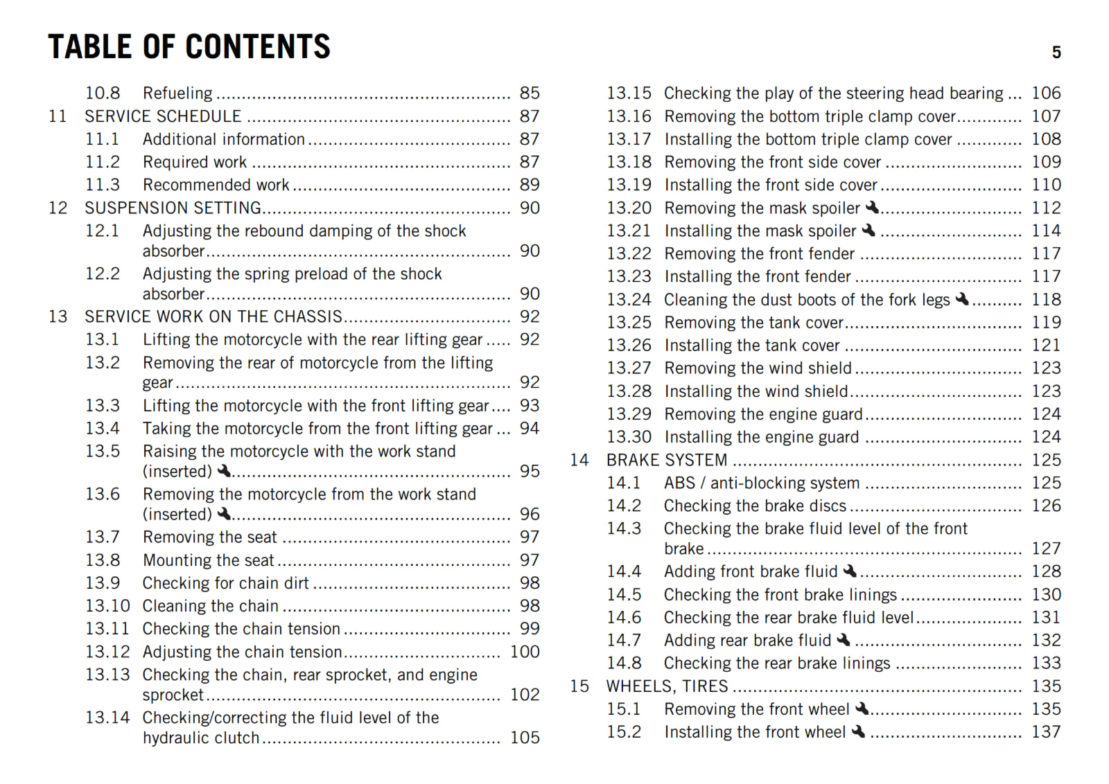 KTM 2016 - 1050 ADVENTURE - OWNERS MANUAL USER GUIDE