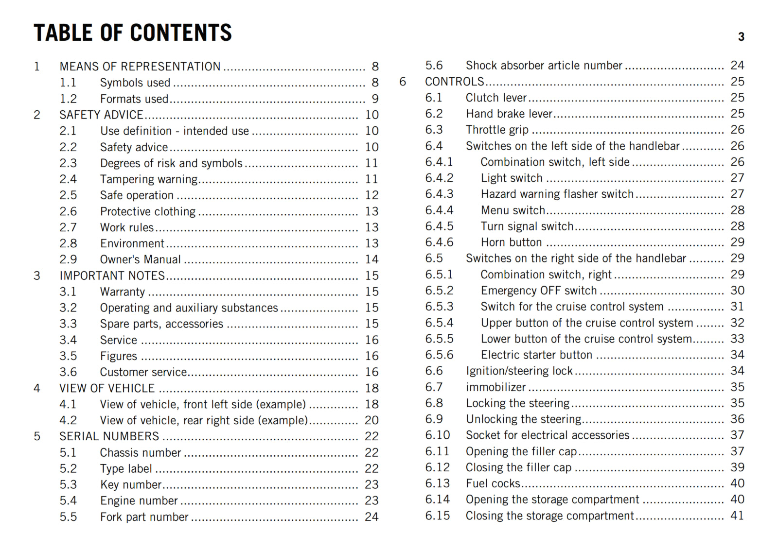 KTM 2016 - 1290 SUPER ADVENTURE - OWNERS MANUAL USER GUIDE