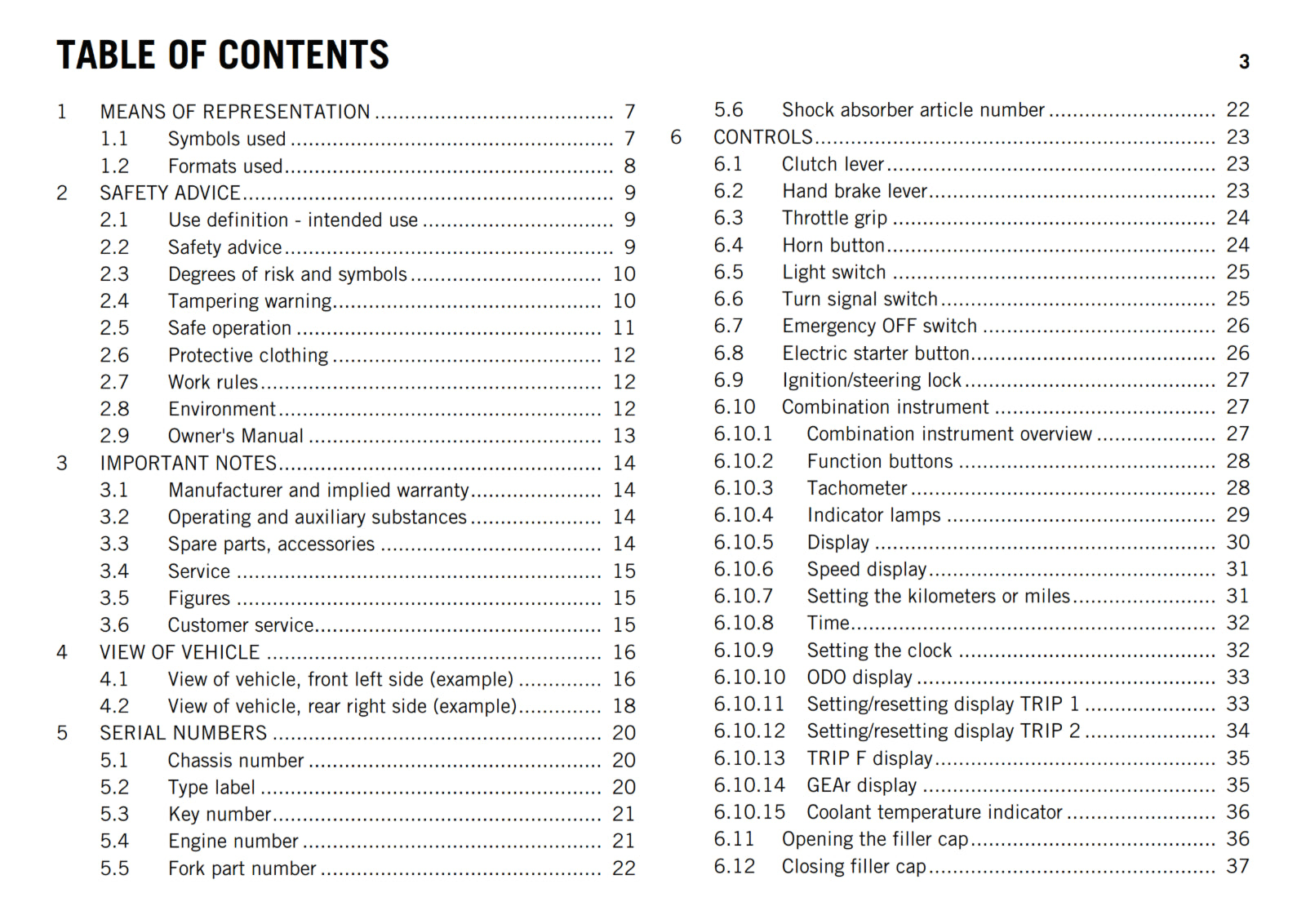KTM 2016 - 690 ENDURO R - OWNERS MANUAL USER GUIDE