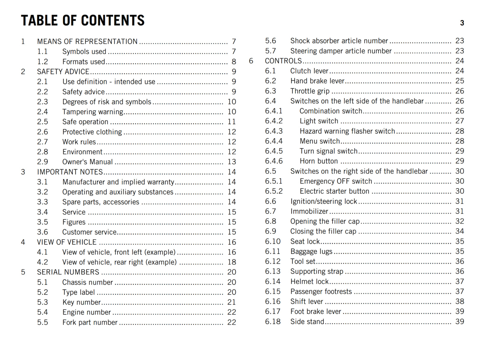 KTM 2016 - 1290 SUPER DUKE R - OWNERS MANUAL USER GUIDE