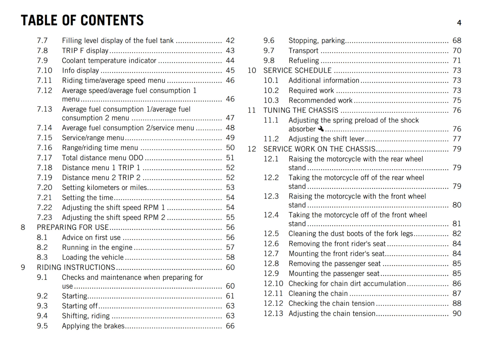 KTM 2016 - RC 125 200 - OWNERS MANUAL USER GUIDE