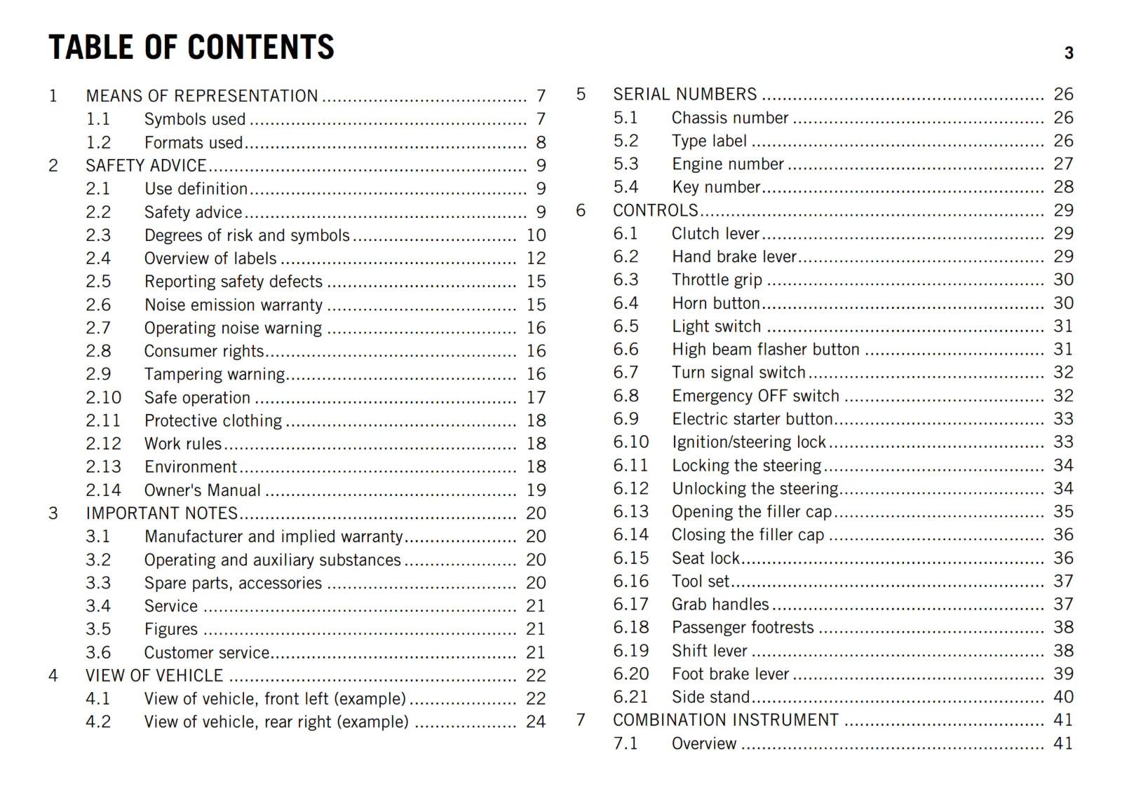 KTM 2016 - RC 390 US - OWNERS MANUAL USER GUIDE