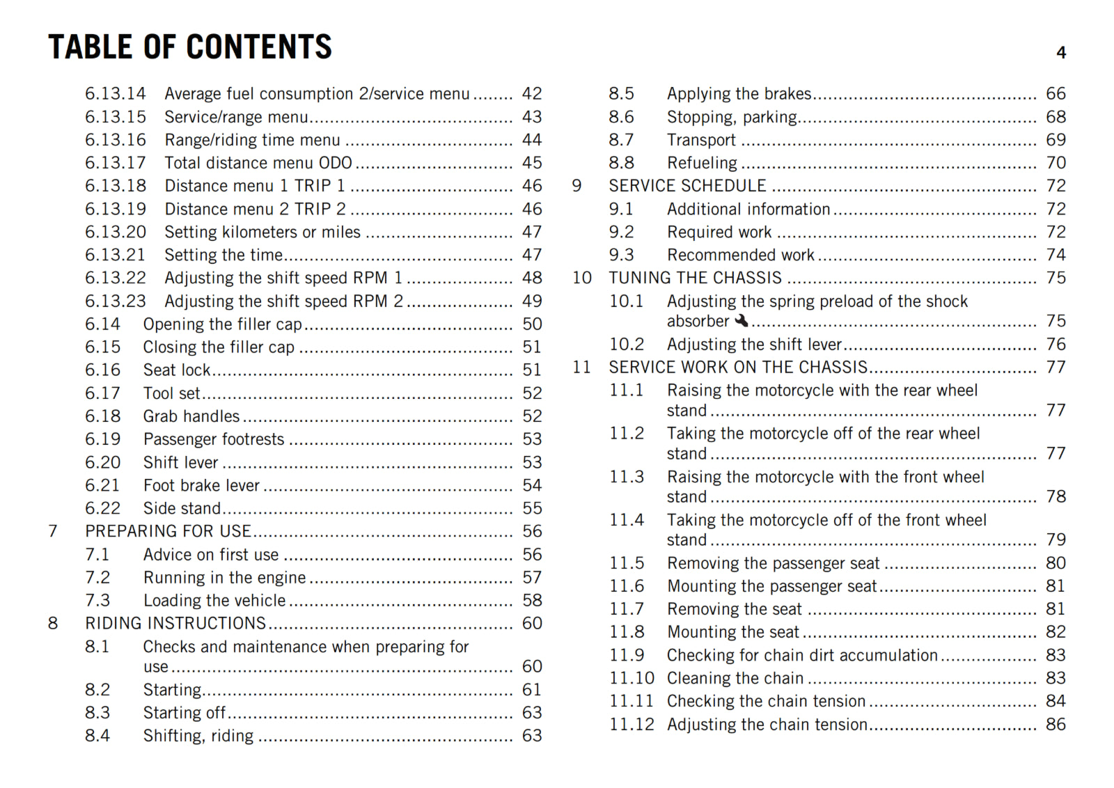 KTM 2016 - 125 200 DUKE - OWNERS MANUAL USER GUIDE