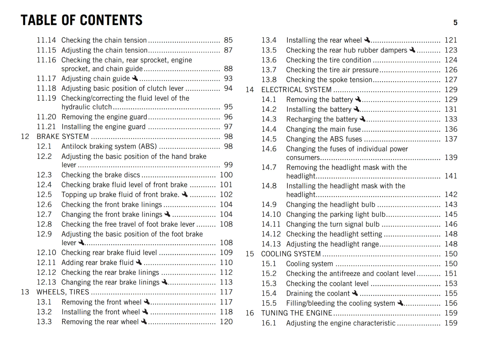 KTM 2017 - 690 ENDURO R - OWNERS MANUAL USER GUIDE