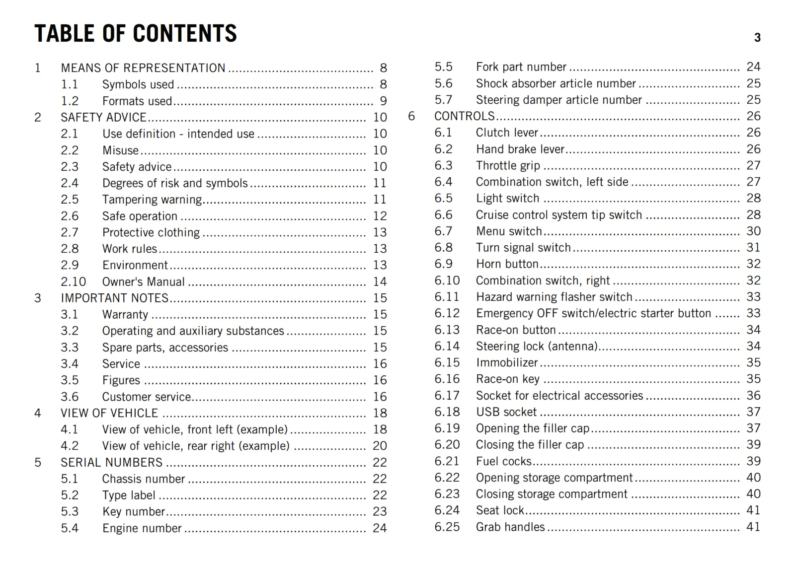 KTM 2017 - 1290 SUPER ADVENTURE S - OWNERS MANUAL USER GUIDE