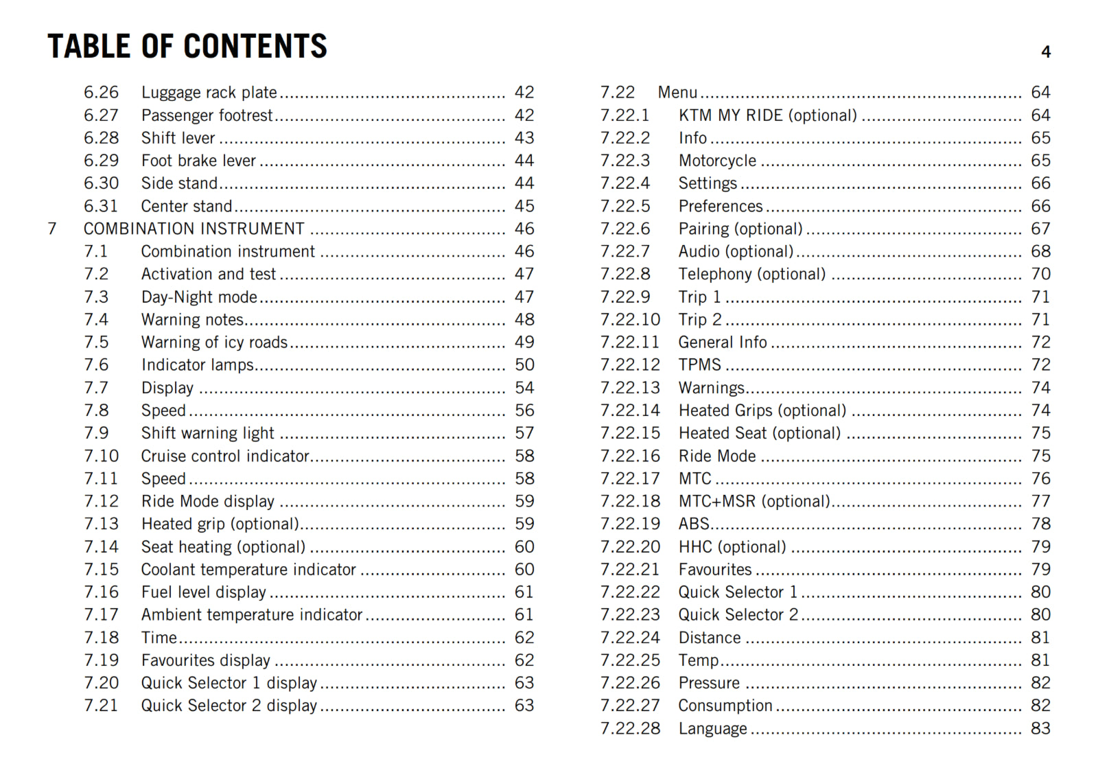 KTM 2017 - 1290 SUPER ADVENTURE R - OWNERS MANUAL USER GUIDE