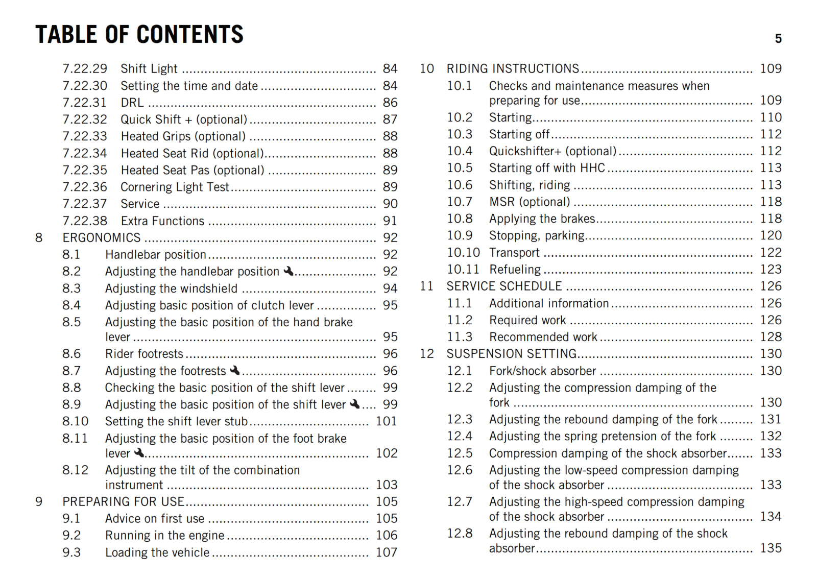 KTM 2017 - 1290 SUPER ADVENTURE R - OWNERS MANUAL USER GUIDE