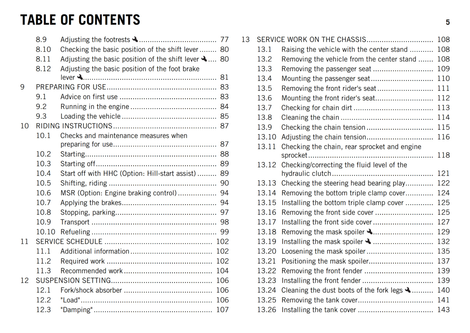KTM 2017 - 1290 SUPER ADVENTURE T - OWNERS MANUAL USER GUIDE
