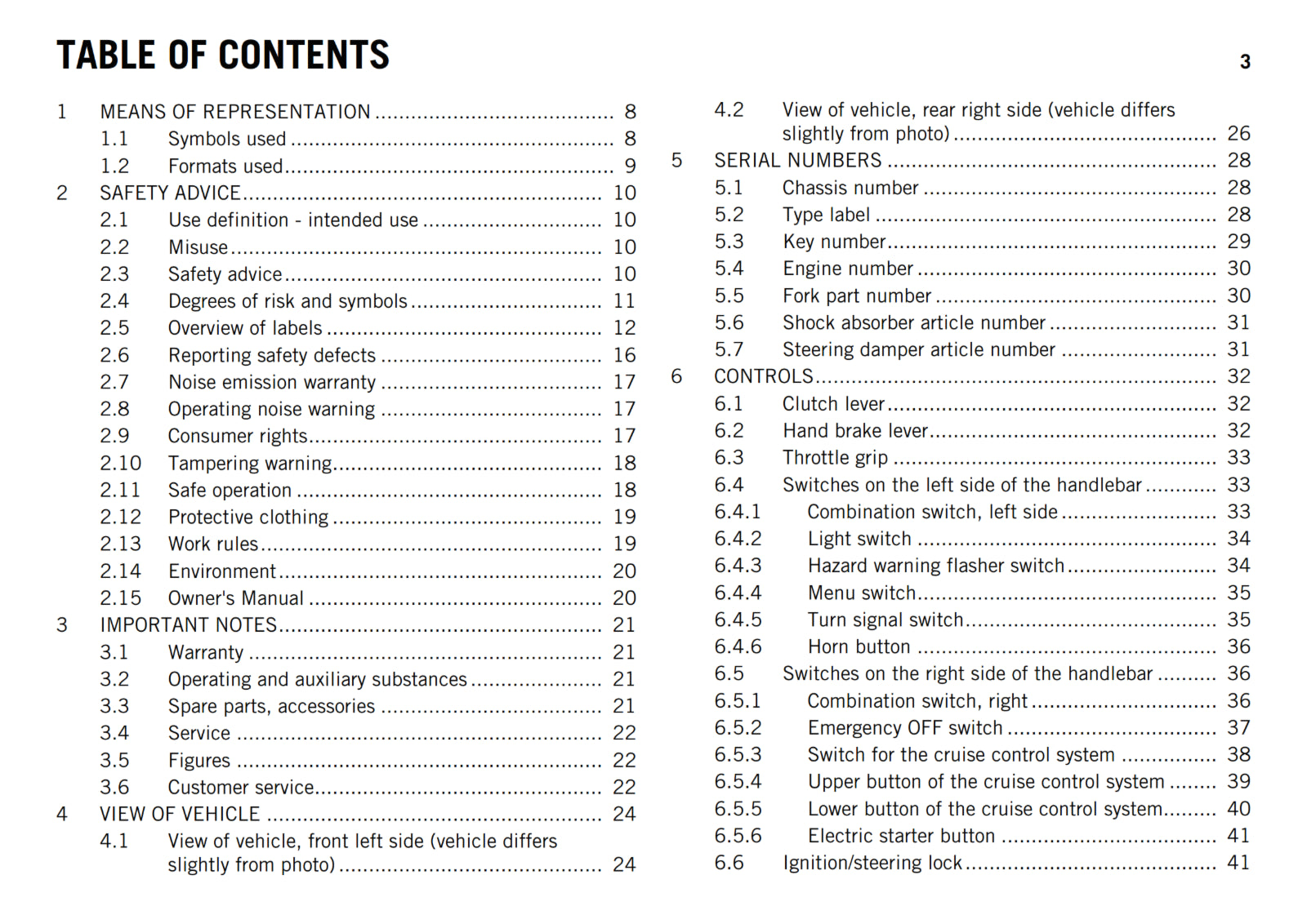 KTM 2017 - 1290 SUPER ADVENTURE T US - OWNERS MANUAL USER GUIDE