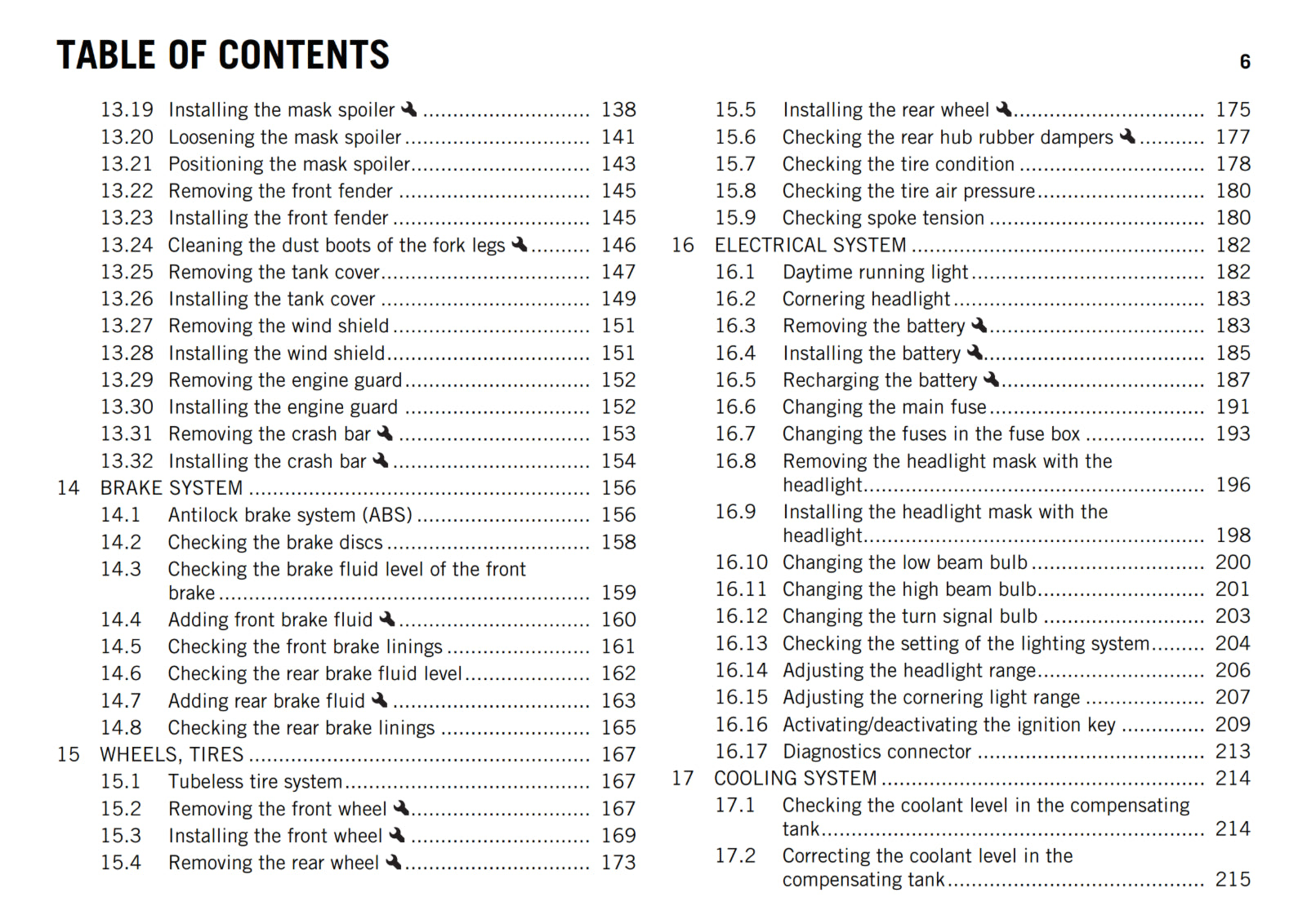 KTM 2017 - 1290 SUPER ADVENTURE T US - OWNERS MANUAL USER GUIDE