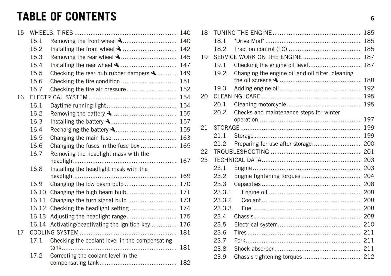 KTM 2017 - 1090 ADVENTURE - OWNERS MANUAL USER GUIDE