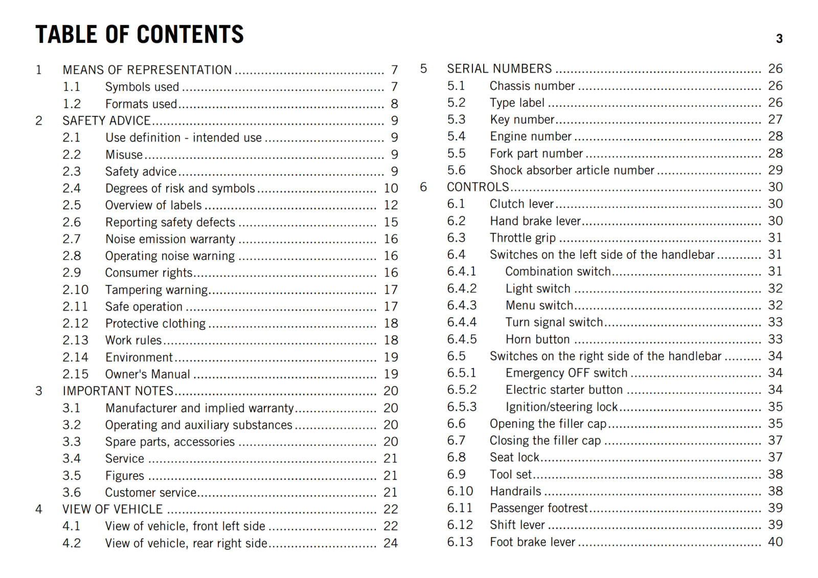 KTM 2017 - 690 DUKE US - OWNERS MANUAL USER GUIDE