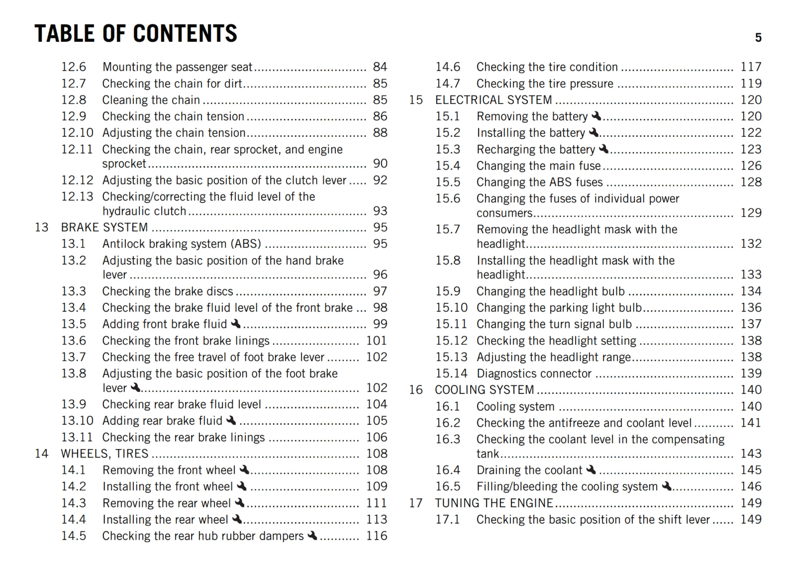 KTM 2017 - 690 DUKE US - OWNERS MANUAL USER GUIDE