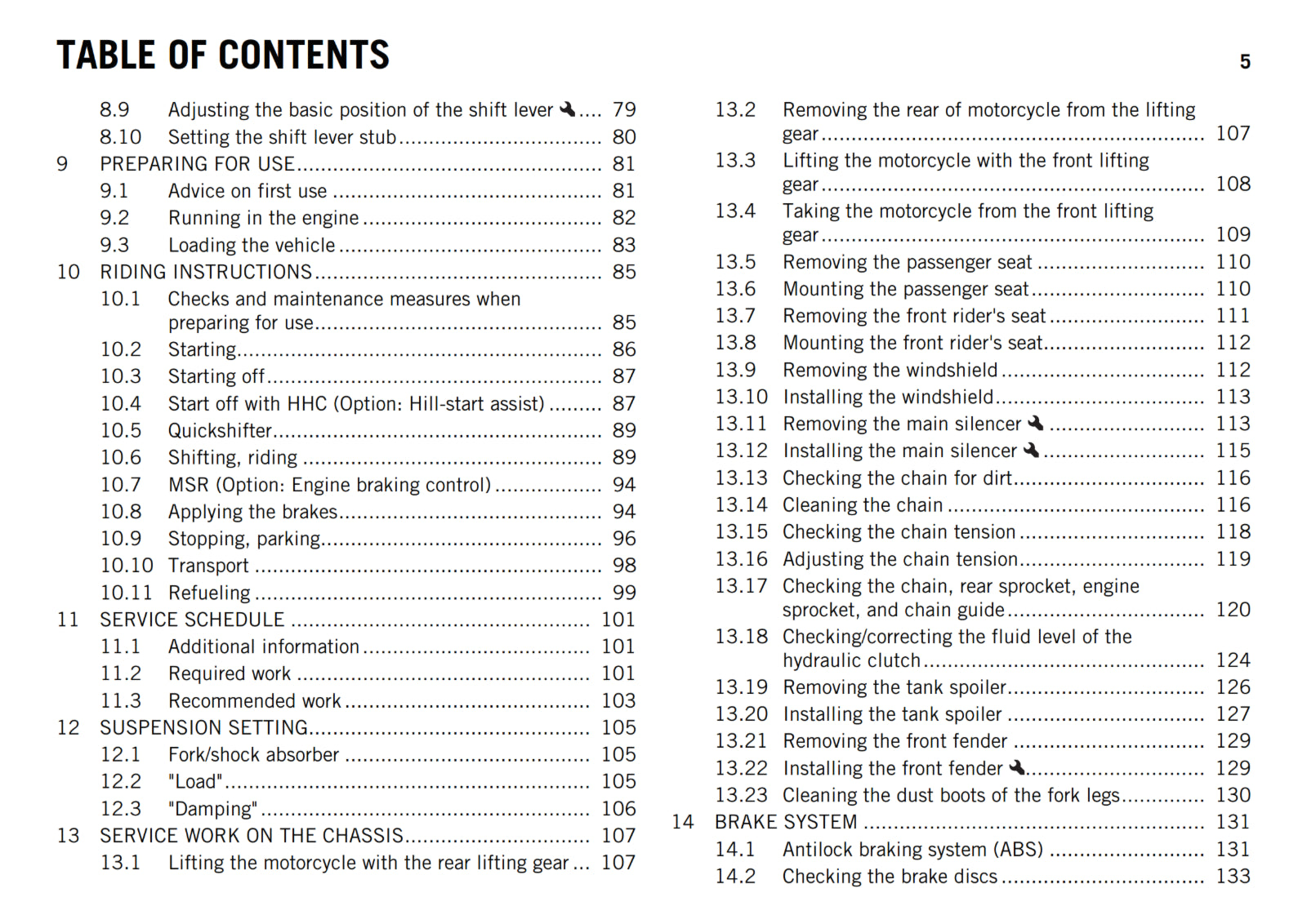 KTM 2017 - 1290 SUPER DUKE GT US - OWNERS MANUAL USER GUIDE